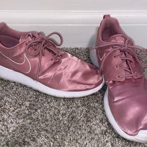 Nike Women's Satin Pink Sneakers